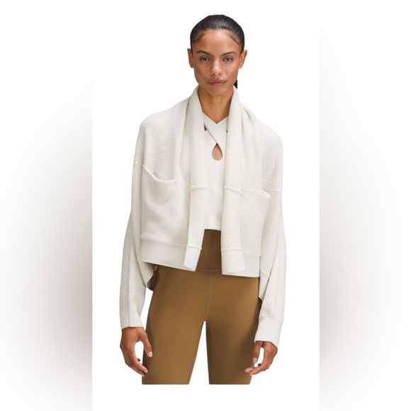 Size 14 Lululemon MerinoWool Blend Ribbed LS Sweater - Picture 4 of 8